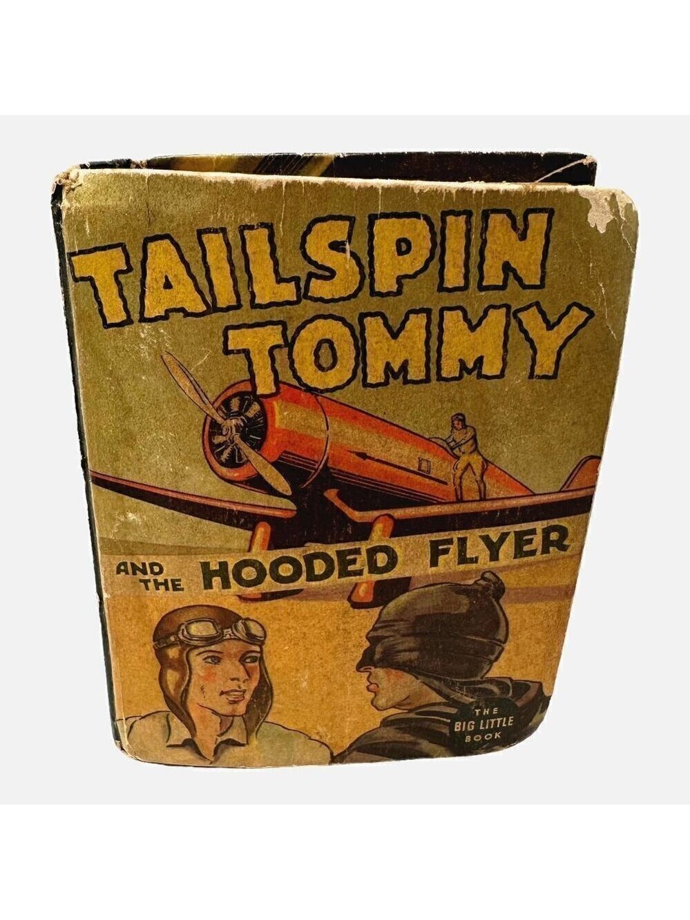 Tailspin Tommy and the Hooded Flyer 1937 Big Little Book BLB 1423 Hardback